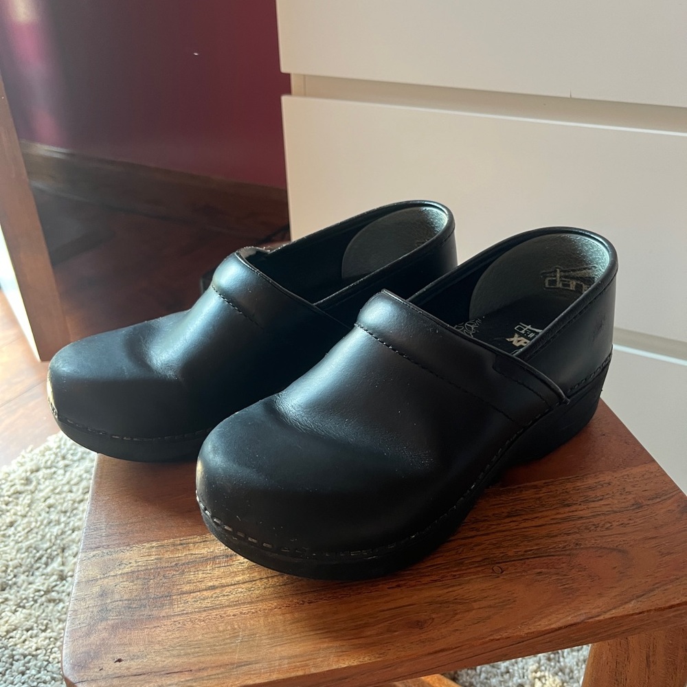Dansko Women's Classic Black Clogs